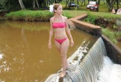 Foto de la galería: Paola posa para nosotros en Corpus