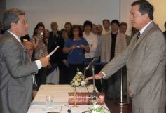 Foto de la galería: Jura y saludos a nuevos Magistrados