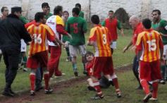 Foto de la galería: Brown 2-Sarmiento 0, con final lamentable.-