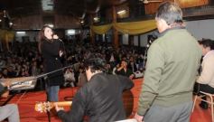 Foto de la galería: La Comunidad recibió a Joselo y Mario Bofill.-