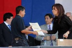 Foto de la galería: Cristina Fernandez en el C. del Conocimientos