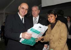 Foto de la galería: 80, Años de la estación experimental de Cerro Azul.-