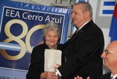 Foto de la galería: 80, Años de la estación experimental de Cerro Azul.-