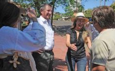 Foto de la galería: Ricardo Montaner, visita a Verónica y Carlos Nosiglia de Posadas