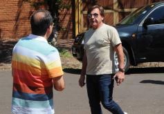 Foto de la galería: Ricardo Montaner, visita a Verónica y Carlos Nosiglia de Posadas