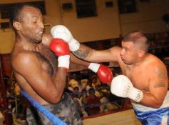 Sixto Fotografías. Deportes. Asociación Posadeña de Boxeo - Osvaldo Diaz Arg.-Fabio Laguna Brasil