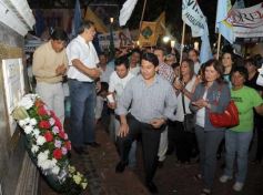 Foto de la galería: Homenaje a Néstor Kirchner a un año de su muerte