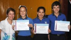 Foto de la galería: Entrega de diplomas a los abanderados y sus escoltas de las escuelas primarias de Posadas