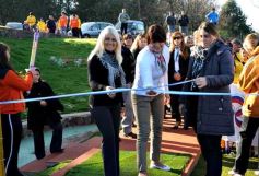 Sixto Fotografías. Deportes. Damas - Crucero, Inaguración,1ra. Cancha Sintetica