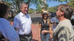 Sixto Fotografías. Sociedad. Varios - Ricardo Montaner, visita a Verónica y Carlos Nosiglia de Posadas