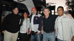 Foto de la galería: Viaje de apoyo y esperanza. Hinchas de Guaraní Antonio Franco