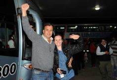 Foto de la galería: La gente acompañó  a Guaraní en  Tucumán