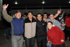 Foto de la galería: La gente acompañó  a Guaraní en  Tucumán