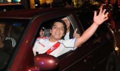 Foto de la galería: Festejos por el ascenso de Guaraní al Argentino A