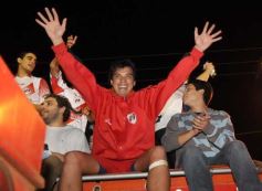 Foto de la galería: Festejos por el ascenso de Guaraní al Argentino A