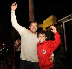 Foto de la galería: Festejos por el ascenso de Guaraní al Argentino A