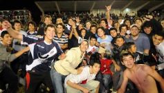 Foto de la galería: Festejos por el ascenso de Guaraní al Argentino A