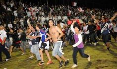 Foto de la galería: Festejos por el ascenso de Guaraní al Argentino A