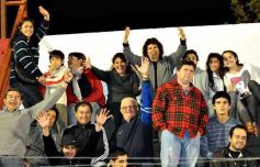 Foto de la galería: Festejos por el ascenso de Guaraní al Argentino A