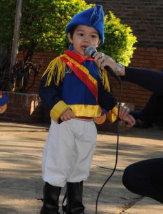 Foto de la galería: Colegio del Carmen. Acto de homenaje al General San Martín