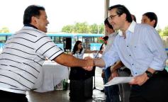 Sixto Fotografías. Sociedad. Don Casimiro - Agasajo y reconocimientos a choferes destacados