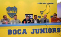 Sixto Fotografías. Deportes. Peña de Boca-MM en Posadas - Inaguración en la Costanera de Posadas