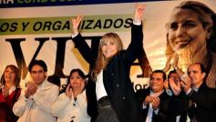 Sixto Fotografías. Sociedad. Homenaje - Acto en Jardín América por Eva María Duarte de Perón