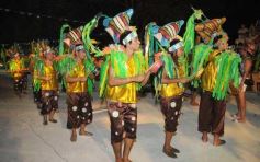 Foto de la galería: Desfile de comparsas en el barrio Miguel Lanús