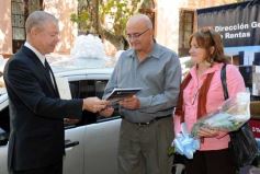 Foto de la galería: La DGR entregó un 0 Km a Adhemar Alfredo Borge Nogueira