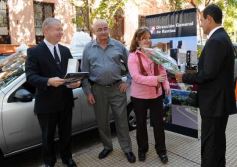 Foto de la galería: La DGR entregó un 0 Km a Adhemar Alfredo Borge Nogueira