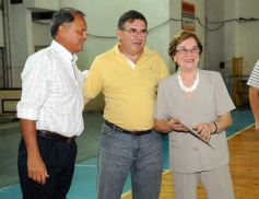 Foto de la galería: Acto de reconocimiento a dirigentes del básquetbol misionero