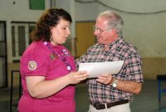 Foto de la galería: Acto de reconocimiento a dirigentes del básquetbol misionero