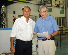 Foto de la galería: Acto de reconocimiento a dirigentes del básquetbol misionero