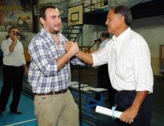 Foto de la galería: Acto de reconocimiento a dirigentes del básquetbol misionero