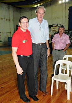 Foto de la galería: Acto de reconocimiento a dirigentes del básquetbol misionero