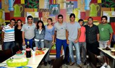 Foto de la galería: Empleados de la estación de servicio YPF de Adolfo Sartori celebraron el Día del Trabajador