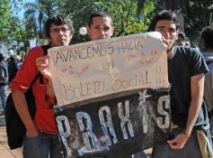 Foto de la galería: Segunda movilización por el boleto estudiantil gratuito