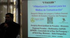 Foto de la galería: Primer Taller de Alfabetización Guaraní para los Medios