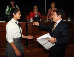 Foto de la galería: Se presentó el Parlamento Estudiantil 3.0