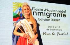 Foto de la galería: Natalia Burgen de la colectividad suiza es la nueva Reina de la Fiesta Nacional del Inmigrante