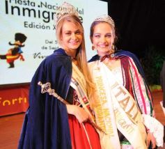 Foto de la galería: Natalia Burgen de la colectividad suiza es la nueva Reina de la Fiesta Nacional del Inmigrante