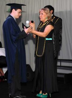 Foto de la galería: Acto de colación en la Universidad de la Cuenca del Plata