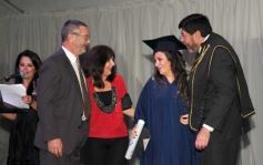 Foto de la galería: Acto de colación en la Universidad de la Cuenca del Plata