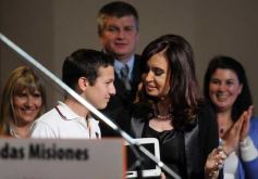 Foto de la galería: Cristina Fernández inauguró nuevas obras de la central Hidroeléctrica de Yacyretá