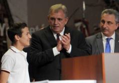 Foto de la galería: Cristina Fernández inauguró nuevas obras de la central Hidroeléctrica de Yacyretá