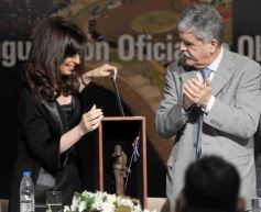 Foto de la galería: Cristina Fernández inauguró nuevas obras de la central Hidroeléctrica de Yacyretá