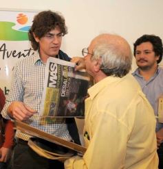 Foto de la galería: Martín Lousteau brindó una disertación en el Complejo La Aventura