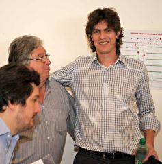 Foto de la galería: Martín Lousteau brindó una disertación en el Complejo La Aventura