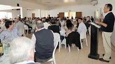 Foto de la galería: Martín Lousteau brindó una disertación en el Complejo La Aventura