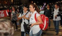 Foto de la galería: Arrancó el desfile estudiantil con todo el brillo y la alegría de los adolescentes